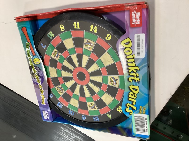 Condition photo showing Good Condition for Doinkit Darts - Magnetic Dart Board - 3 Premium Designs - Kid Safe Durable Doinkit Magnetic Darts - Fun Indoor Wall Game for Boys and Girls or Adult Game Room