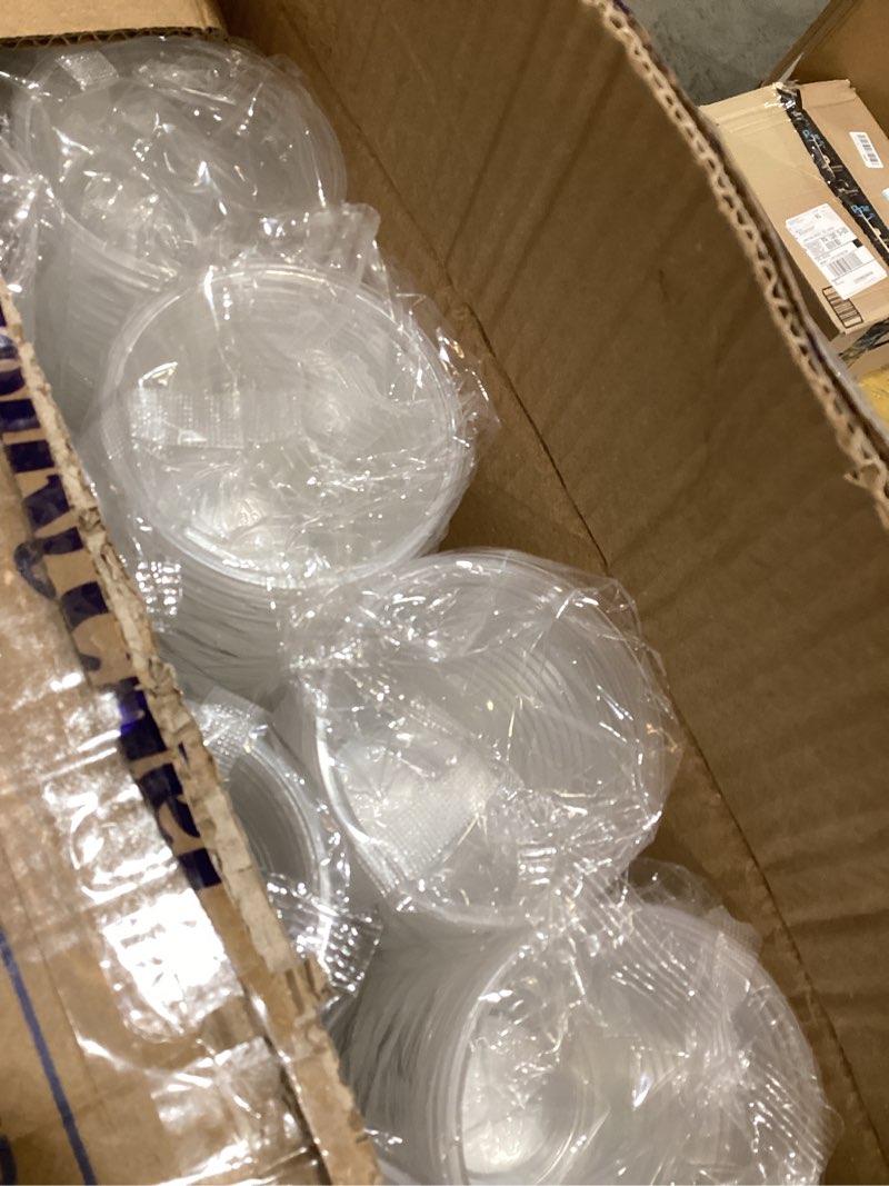 Condition photo showing New/Like New for clear plastic cups 1200 cups