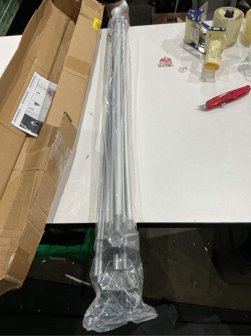 Condition photo showing Good Condition for uscnc x banner stand adjustable fit banner 23 x 63 to 32 x 78 inch, portable travel bag, bigger, more adaptable advertising, stores, tradeshow, restaurant, event, birthday & party (1 pack)