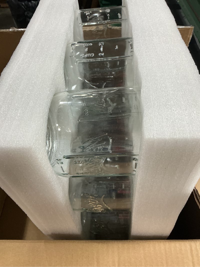 Condition photo showing New/Like New for wide mouth mason jars?mason jars 32 oz for pickling, canning, fermenting and food storage, microwave & dishwasher safe (0)