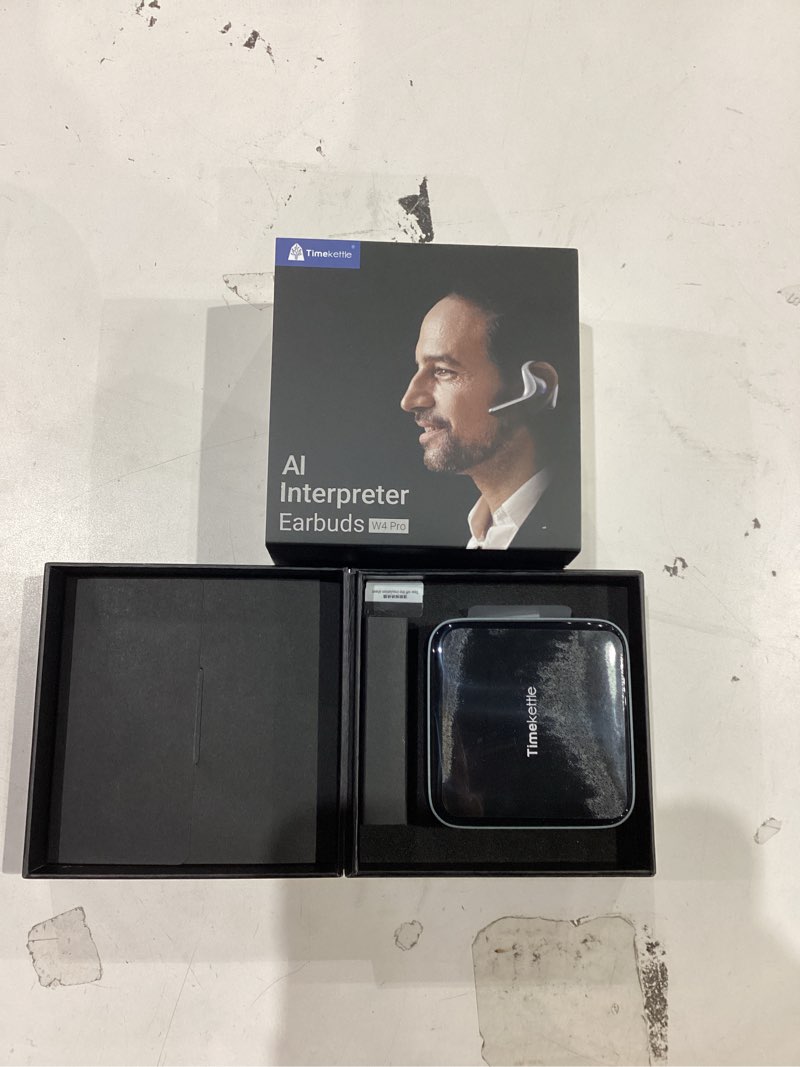 Condition photo showing Good Condition for Timekettle W4 Pro AI Interpreter Earbuds, Real-Time Bidirectional Voice Translation,40+ Languages, Video and Call Translation,for Global Business, Compatible with iOS/Android