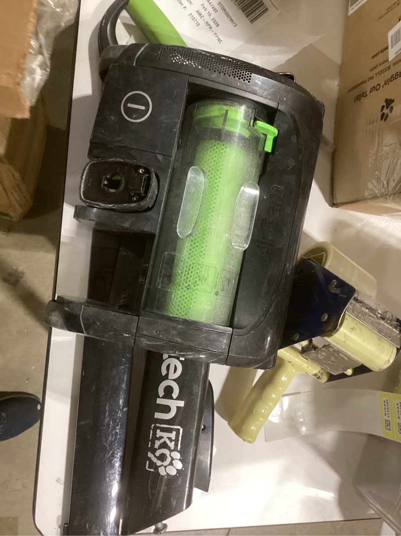 Condition photo showing As Is for Gtech AirRAM Platinum Cordless Vacuum Cleaner - Includes Anti-Hair Wrap Brush Bar - Perfect for Carpet and Hardwood Floors - Rechargeable 22v Li-ion Battery - Lightweight (7 lbs.) AirRAM2 Platinum Cordless Upright