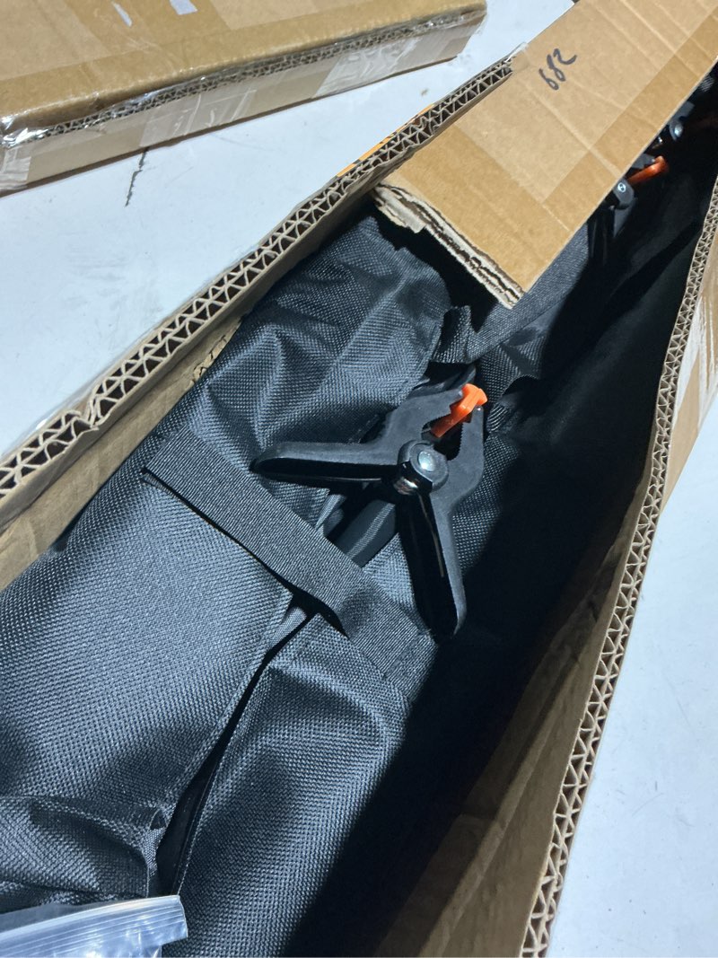 Condition photo showing Good Condition for beiyang 8.5 x 10 ft photo backdrop stand kit, adjustable background holder support system kit with carrying bag, for photography video stutio, parties decoration, advertising display