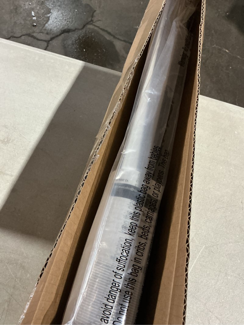 Condition photo showing Good Condition for lazblinds no tools no drill cordless cellular shades, blackout light blocking honeycomb shades for home, thermal insulation blinds for windows, 26" w x 48" h, white blackout-white 26" w x 48" h