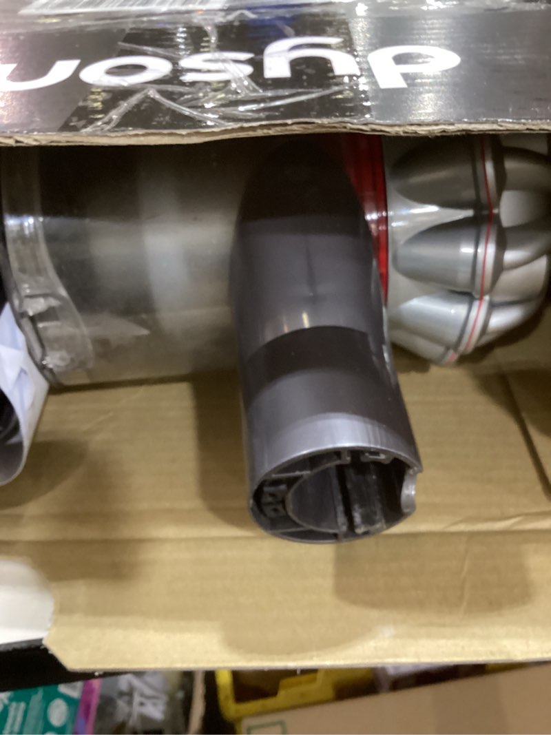 Condition photo showing As Is for Dyson V8 Cordless Vacuum, Cleans Hard Floors and Carpets, Detangles, Converts to Handheld, 115AW, 2 Power Modes, Up to 40 Minutes¹