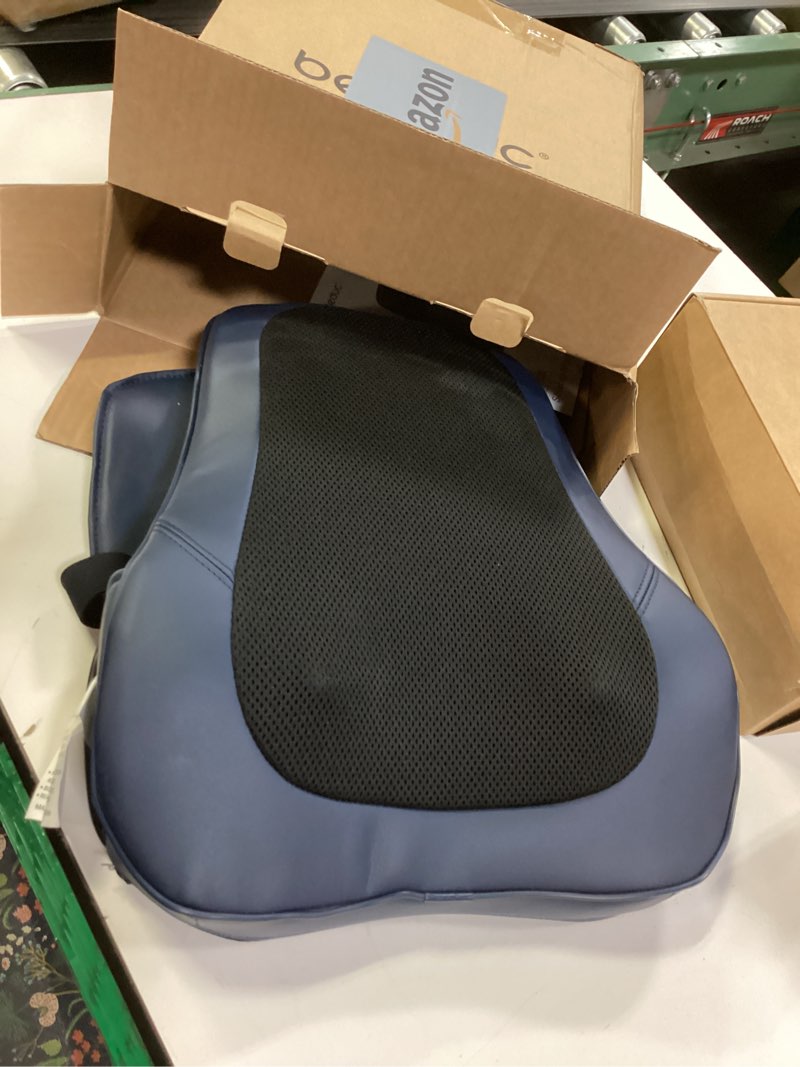 Condition photo showing As Is for Beleduc Back Massager for Back Pain Deep Tissue, Shiatsu Back Neck Massager with Heat,Vibration Massage, Deep Kneading Massage Pillow for Neck Shoulder