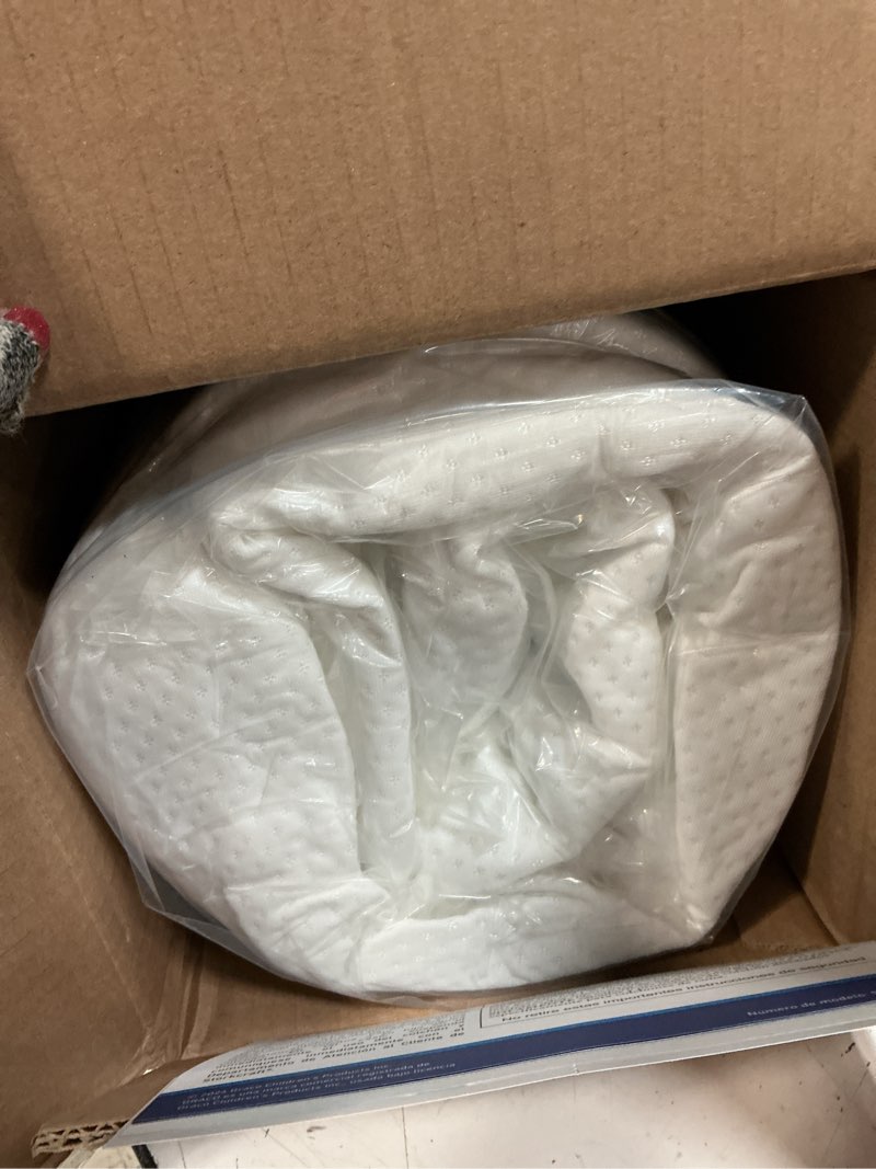 Condition photo showing Good Condition for graco premium crib & toddler mattress – greenguard gold certified, machine washable oeko-tex standard 100 certified cover with waterproof surface, fits any standard full size baby crib & toddler bed