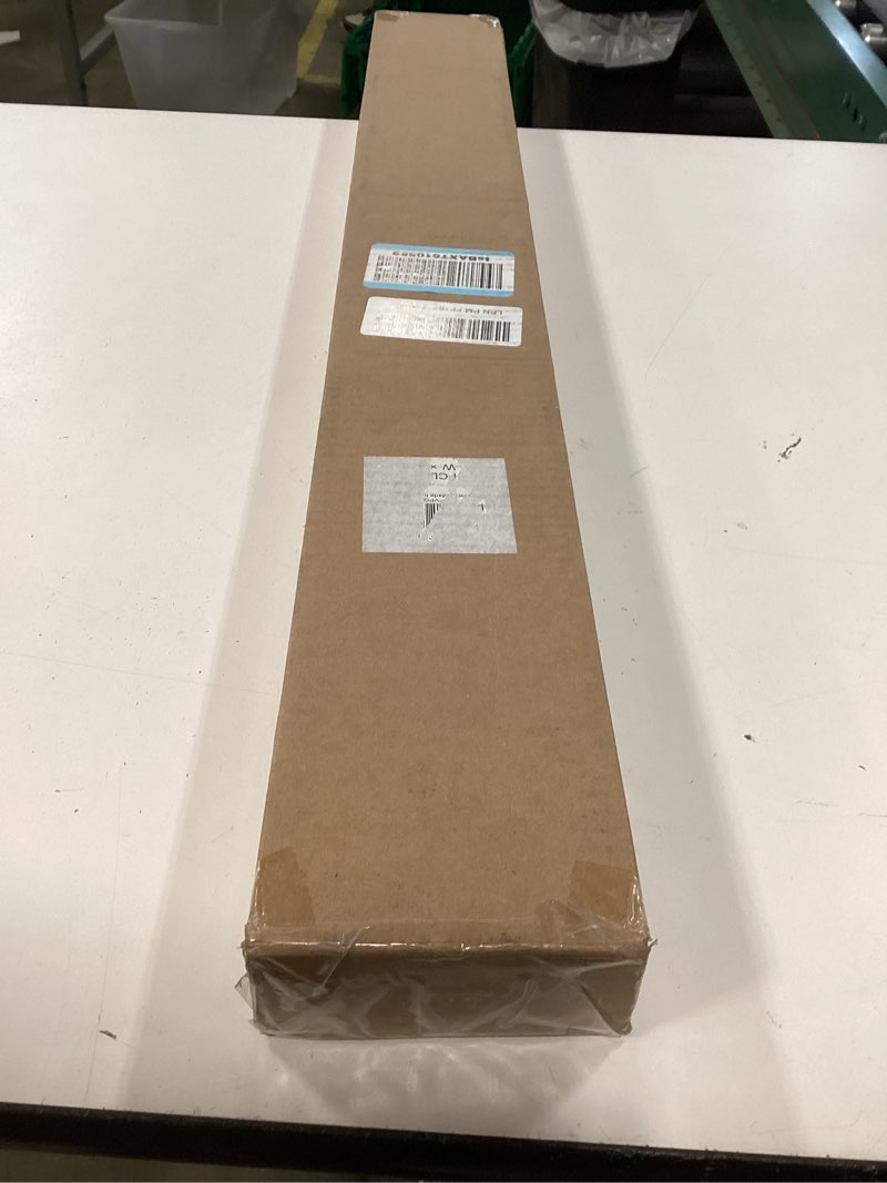Condition photo showing New/Like New for LazBlinds No Tools No Drill 1" Vinyl Mini Blinds, Cordless Blinds for Windows, Light Filtering Horizontal Window Blinds & Shades, 32" W x 64" H, White Cordless-white 32" W x 64" H