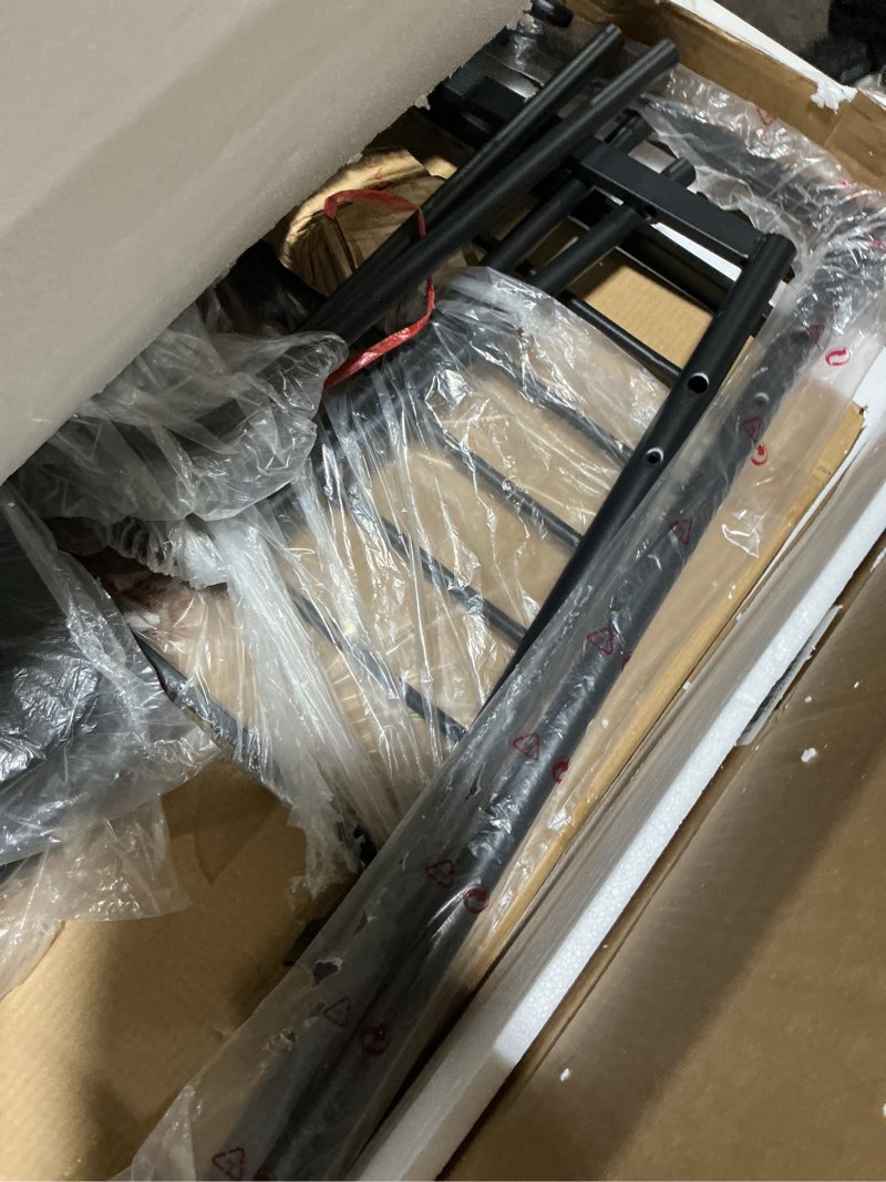 Condition photo showing Good Condition for IDEALHOUSE 3 Piece Dining Table Set, Kitchen Table and Benches for 4, Rectangular Dining Room Table Set with 2 Upholstered Benches, Dining Table Set for Small Space, Apartment, Studio, Retro Brown