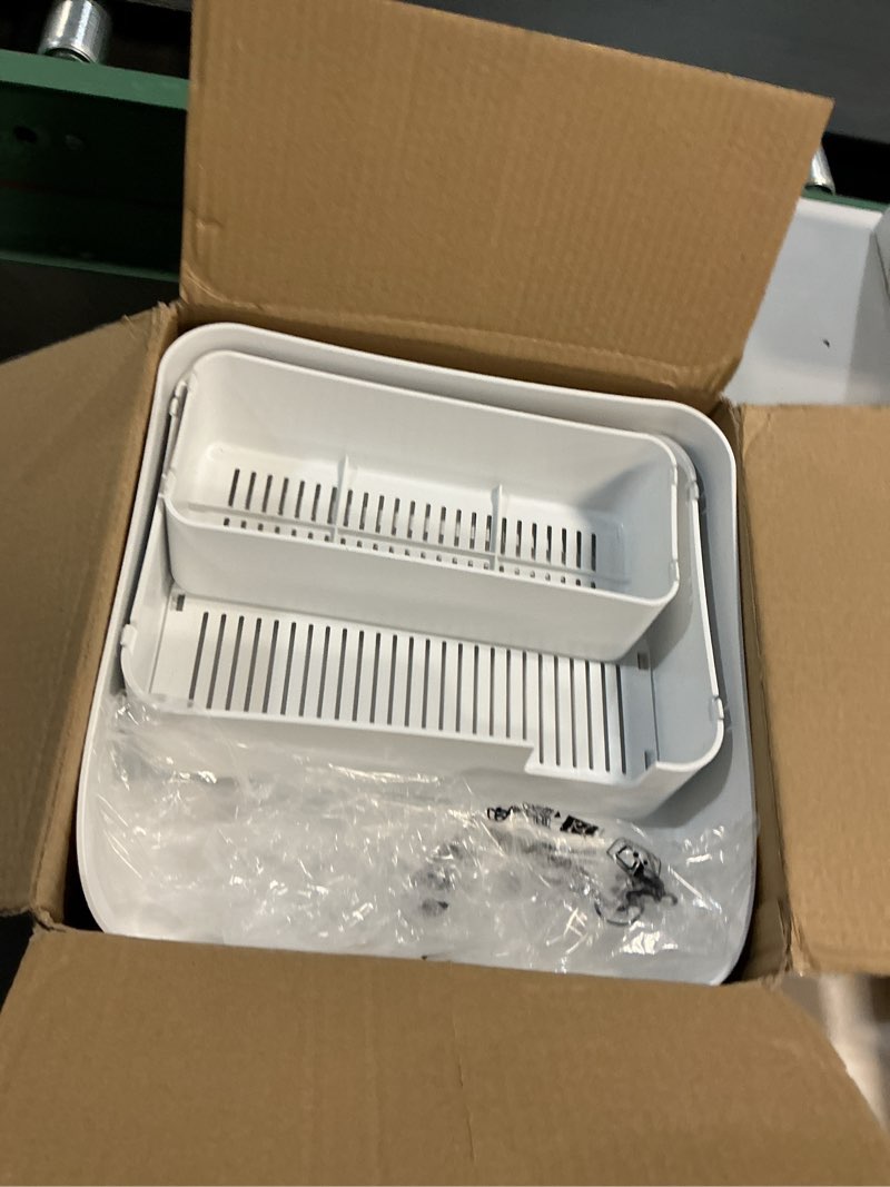 Condition photo showing Good Condition for balapet adjustable 3 steps litter box ramp with filter function, detachable litter trapper, non-slip cat litter stair for small & elderly cats(white)