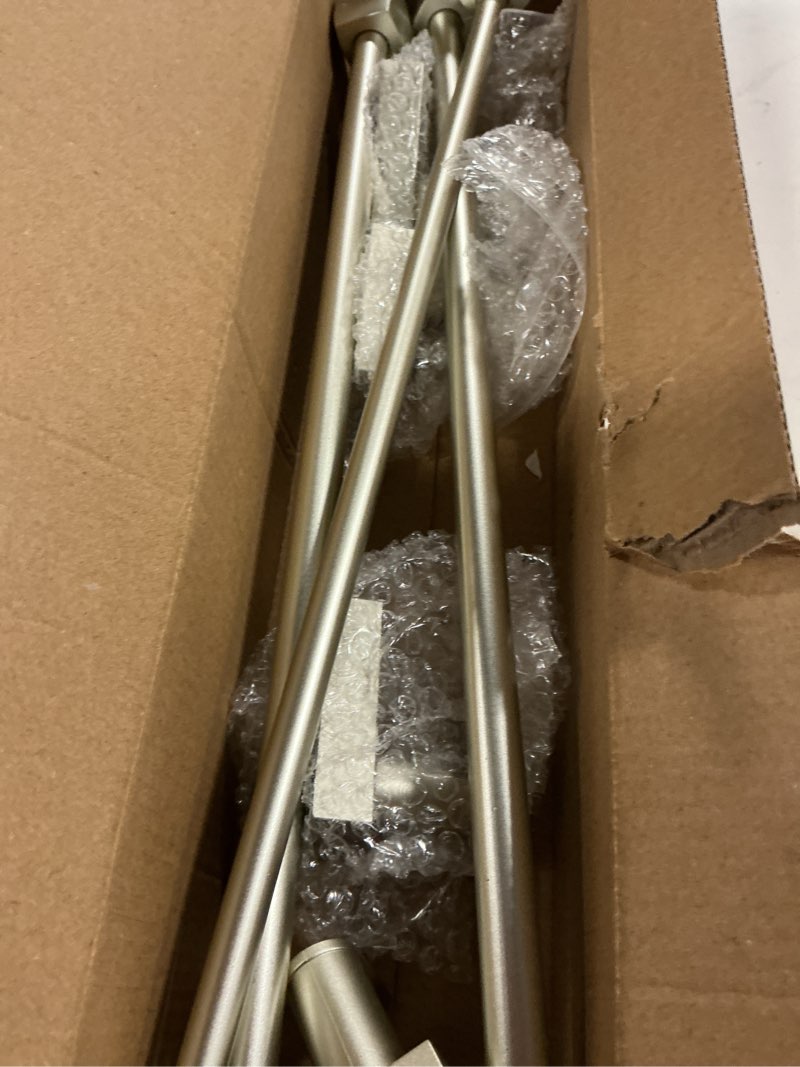Condition photo showing New/Like New for 4 pack magnetic curtain rod for metal doors windows,9 to 16 inch,multi-use adjustable appliance for iron and steel place,tool free,nickel nickel 9-16 inch 4 pack
