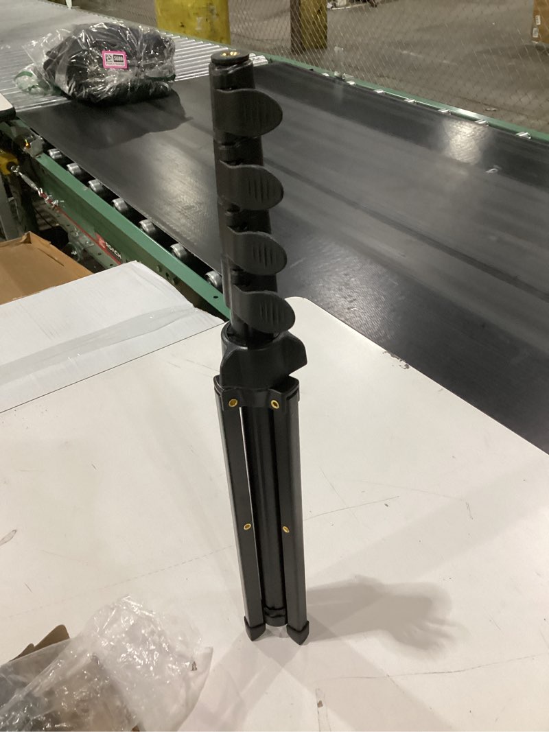 Condition photo showing Good Condition for 71" Tripod for iPhone, Phone Tripod Selfie Stick with Remote, Cell Phone Tripods & Tall Travel Tripods for Recording Video Selfies Photo, Compatible with iPhone 17 16 15 14 Pro Max 13 Android 71 Inch Black