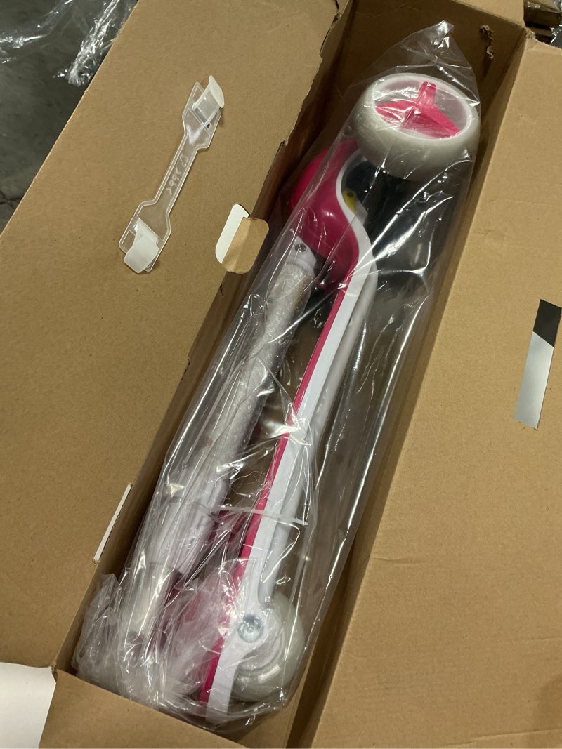 Condition photo showing Good Condition for mountalk kids scooter for ages 1-12 years, 3 wheels toddler scooter for children age 1-3/3-5/5-8/8-12 boys and girls with adjustable heights and led wheels