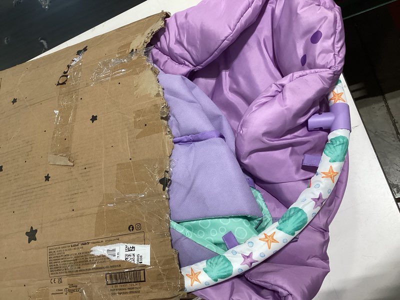 Condition photo showing Good Condition for bright starts disney baby the little mermaid twinkle trove light-up musical baby activity gym with tummy time pillow, newborn+