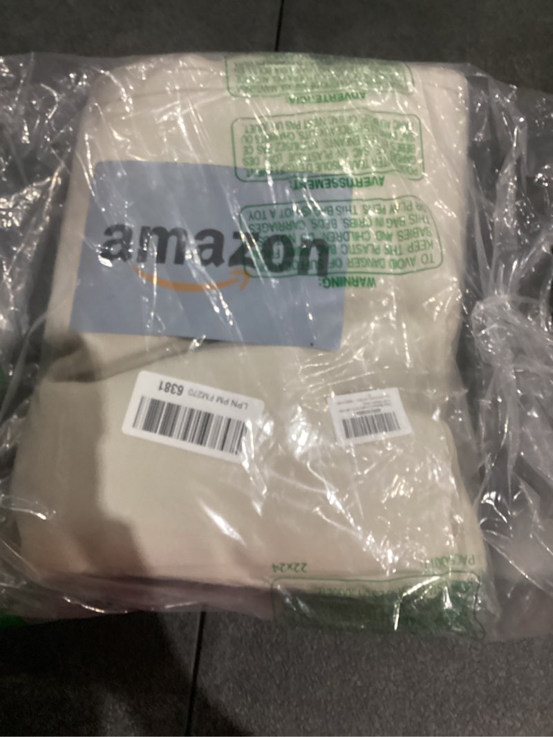 Condition photo showing Good Condition for hiasan blackout curtains for bedroom, 60 x 84 inches long - thermal insulated & light blocking window curtains for living room/kids room, 2 drape panels sewn with tiebacks, ivory 60"w x 84"l (pack of 2) ivory