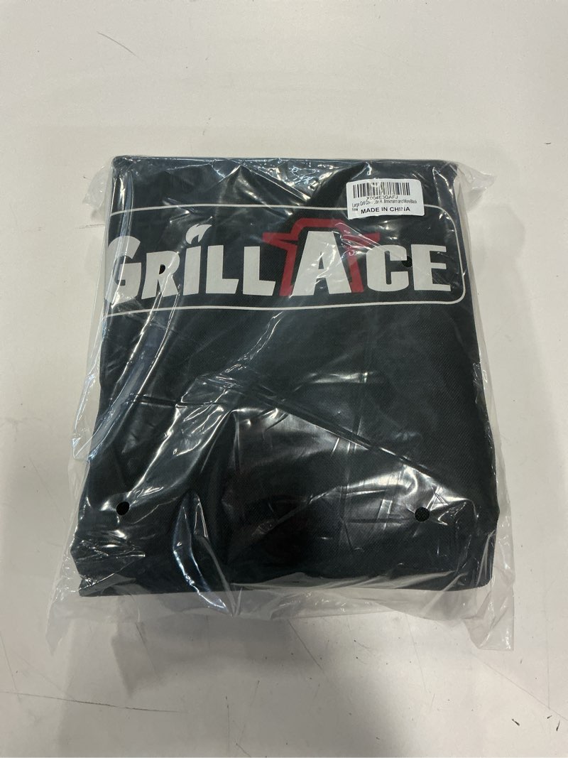 Condition photo showing New/Like New for Grill Covers 58'' Gas Grill Cover for Outdoor Grill Waterproof Heavy Duty BBQ Covers 600D UV & Dust & Rip & Fading Resistant for Weber CharBroil Monument Dynaglo Nexgrill Brinkmann and More?Black 58in