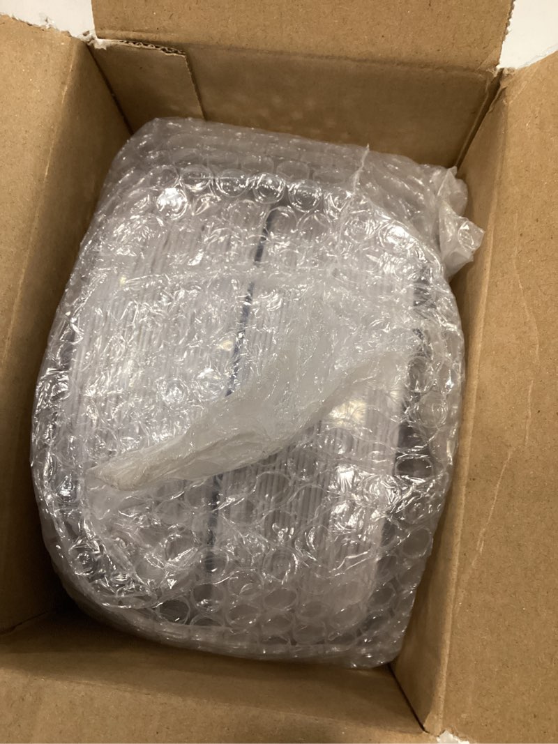 Condition photo showing New/Like New for hioasis 60pcs gold plastic plates - white and gold disposable dinnerware with gold rim, heavy-duty, 7 inch, dessert plates for party & thanksgiving white and gold 7 inches