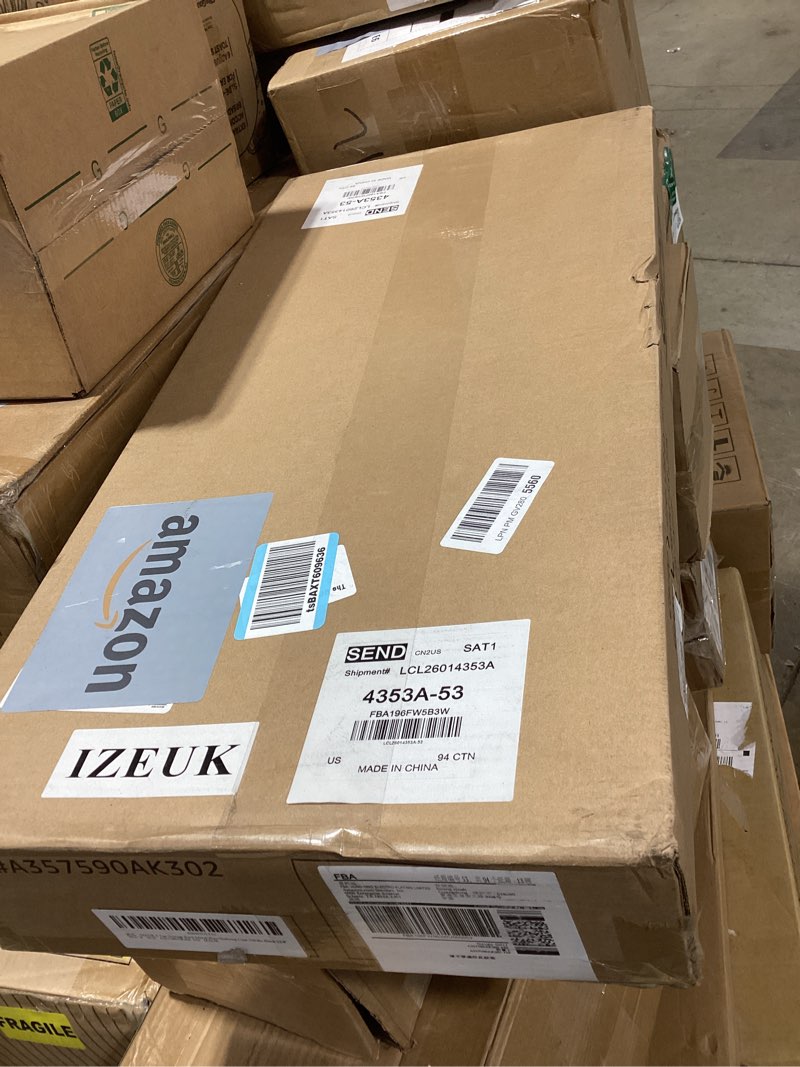 Condition photo showing Good Condition for izeuk 3-tier heavy duty steel storage shelves, metal shelf wire shelving rack for pantry, kitchen, home or office organization (29.5" w x 13.8" d x 35.5" h, 750lbs, black) 3 tier, 13.8" d x 29.5" w x 35.5" h black
