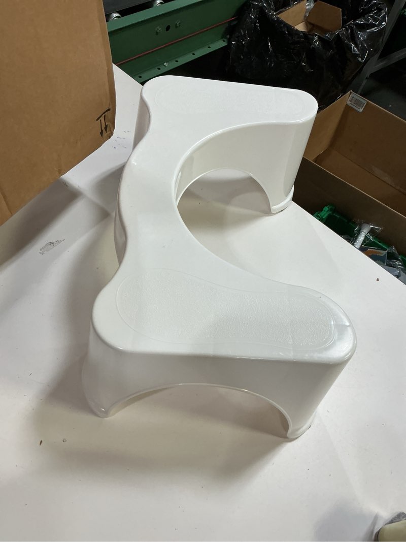 Condition photo showing Good Condition for Squatty Potty The Original Bathroom Toilet Stool, 7 Inch height, White White 7 Inch