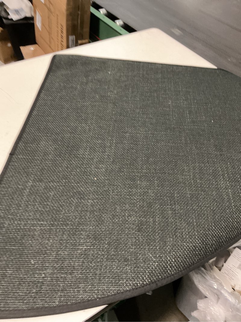 Condition photo showing Good Condition for (unknown size)safavieh natural fiber keane solid sisal area rug, anthracite/black, 6' x 6' round