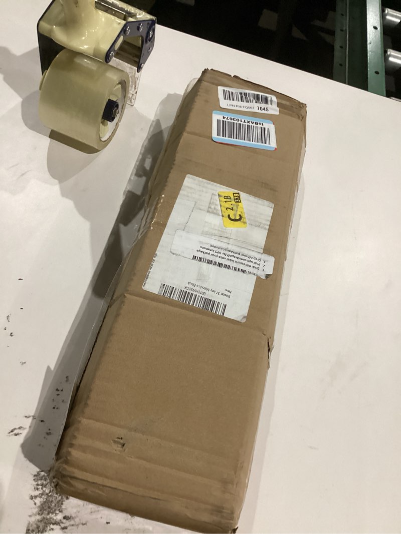 Condition photo showing As Is for Eastar 37 Key Melodica Instrument with Mouthpiece Air Piano Keyboard, Carrying Bag, Black