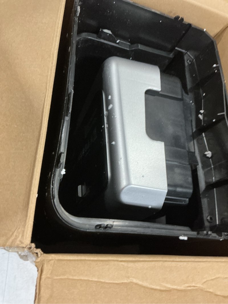 Condition photo showing As Is for bonsaii 15-sheet office paper shredder, 40 mins heavy duty shredder for home office, crosscut shreder with anti-jam system & p-4 high security supports cd/credit cards/staple,5 gal pullout bin c169-b 1 5 sheet-40 mins