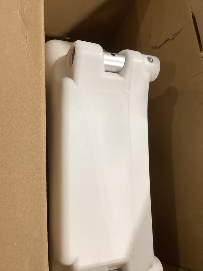 Condition photo showing Good Condition for Drive Medical 2-in-1 Raised Toilet Seat with Removable Padded Arms - Elevated Bathroom Safety Support - Secure Locking Attachment - Easy Height Assistance - Durable Plastic Construction Standard
