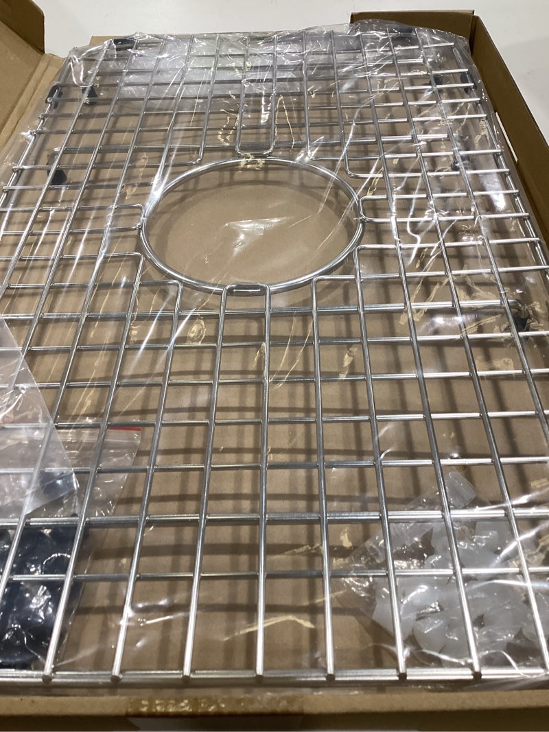 Condition photo showing Good Condition for Serene Valley Sink Bottom Grid 21" x 12-7/8", Centered Drain with Corner Radius 2", SVM2113C