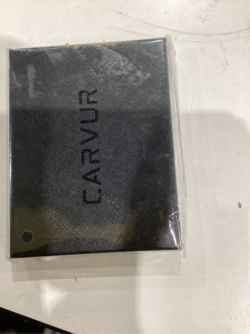 Condition photo showing New/Like New for Slim Bifold RFID Blocking Full Grain Genuine Leather Front Pocket Minimalist Thin Wallet with Money Clip for Men - (SB20) Bison