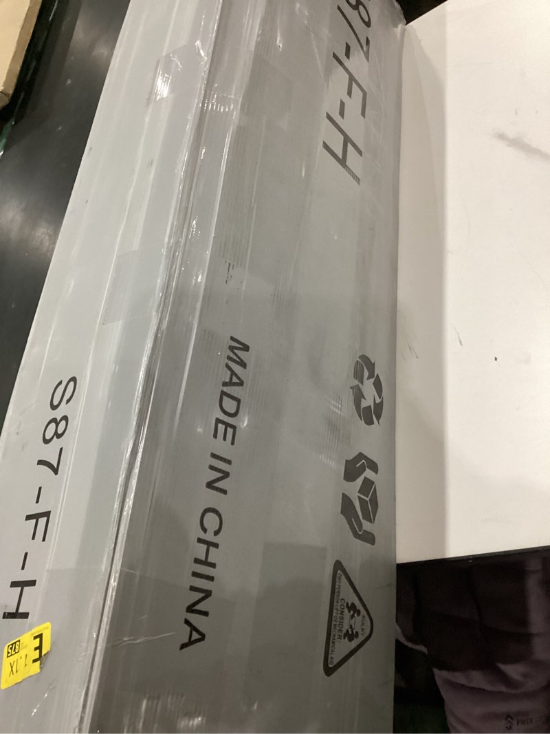 Condition photo showing New/Like New for Metal Bed Frame,14Inch Full Size Bed Frame with Storage Space,Heavy Duty Sturdy Mattress Foundation,Easy Assembly,No Box Spring Needed,Black Full