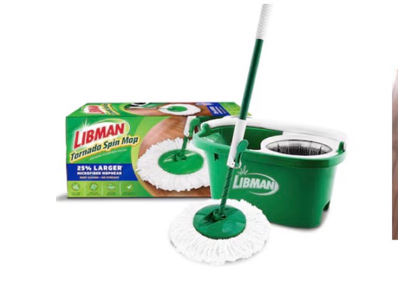 libman spin mop with bucket