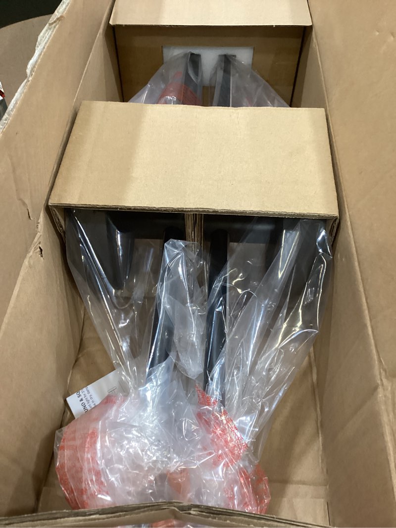 Condition photo showing Good Condition for ZAGO 24 Inch LED Indoor Linear Wall Sconces Set of Two, 3CCT Switchable, Matte Black, Hardwired and Wall Mounted, Dimmable for Living Room, Hallway, Bedroom, 120-277V, 14W, 900LM, ETL Certified