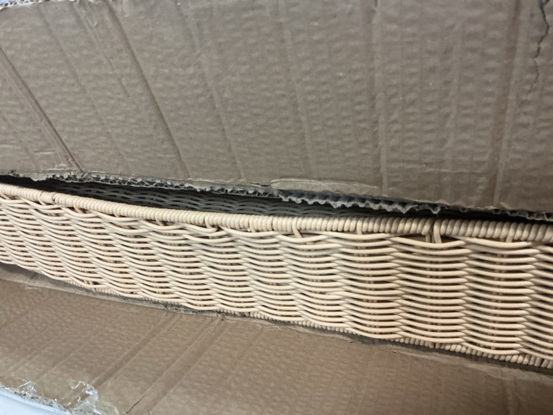 Condition photo showing Good Condition for rattan changing tray universal removable changing tray in natural, tb23-na
