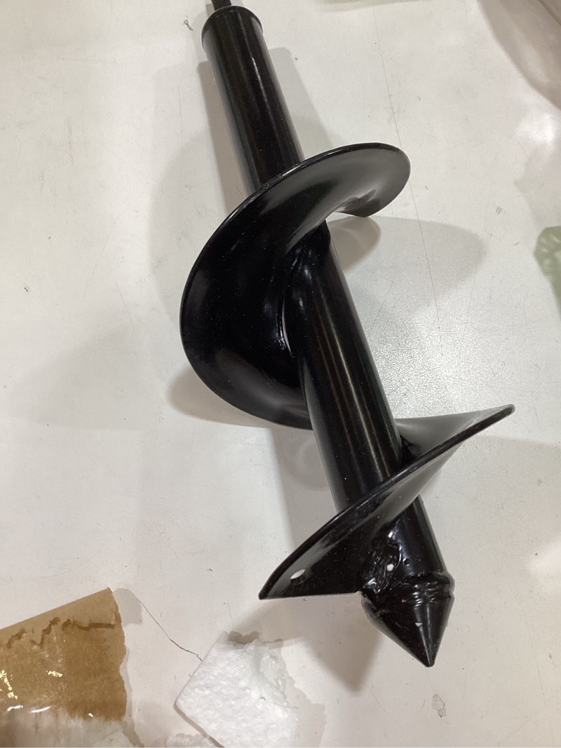 Condition photo showing Good Condition for tcbwfy 4x12inch auger drill bit for planting,heavy duty garden auger spiral drill bit bulb planter tool for planting bedding plants,universal for cordless drill 4"x12"