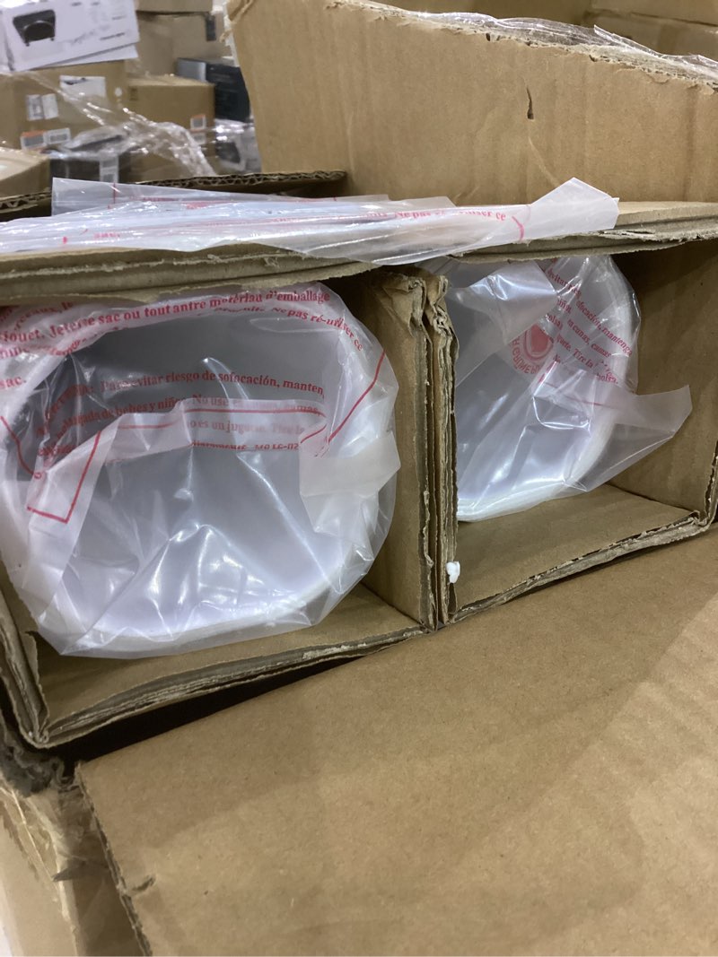 Condition photo showing Good Condition for KM Legend SIMPOL Home Set of 2 Bedside Table Lamps with Linen Fabric Shades, Ceramic Base for Bedroom, Living Room, Office - Modern Nightstand Working Lights (Bulbs Not Included) Set of 2 Las Vegas