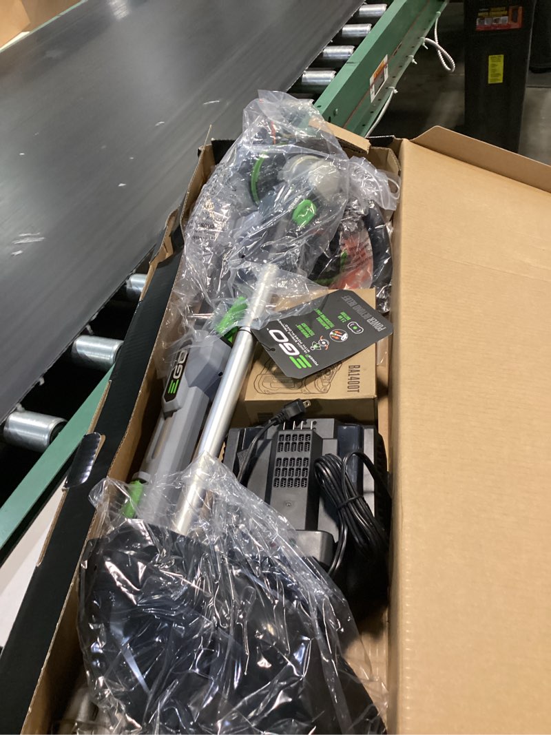 Condition photo showing Good Condition for ego power+ powerload st1511t 15 in. 56 v battery string trimmer kit (battery & charger) w/ telescopic shaft & 2.5 ah battery