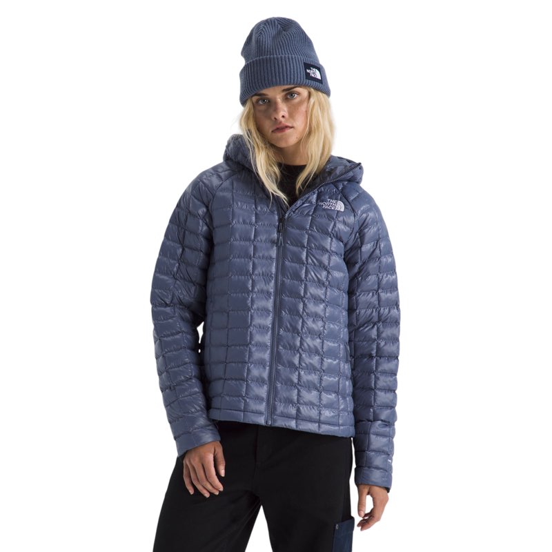 The North Face Women's Thermoball Hooded Jacket | High Loft Insulation, Wind & Water Resistant,  size L 