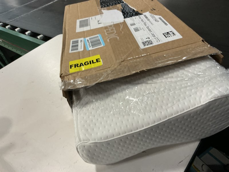 Condition photo showing Good Condition for tempur-pedic tempur-ergo neck pillow, large profile, white high profile 1