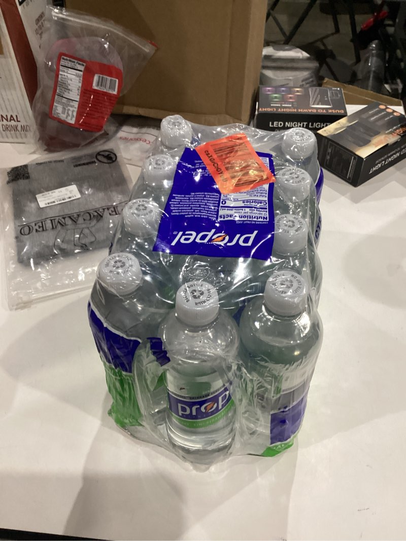 Condition photo showing New/Like New for Propel, Kiwi Strawberry, Zero Calorie Sports Drinking Water with Electrolytes and Vitamins C&E, 16.9 Fl Oz (Pack of 12) - Packaging May Vary