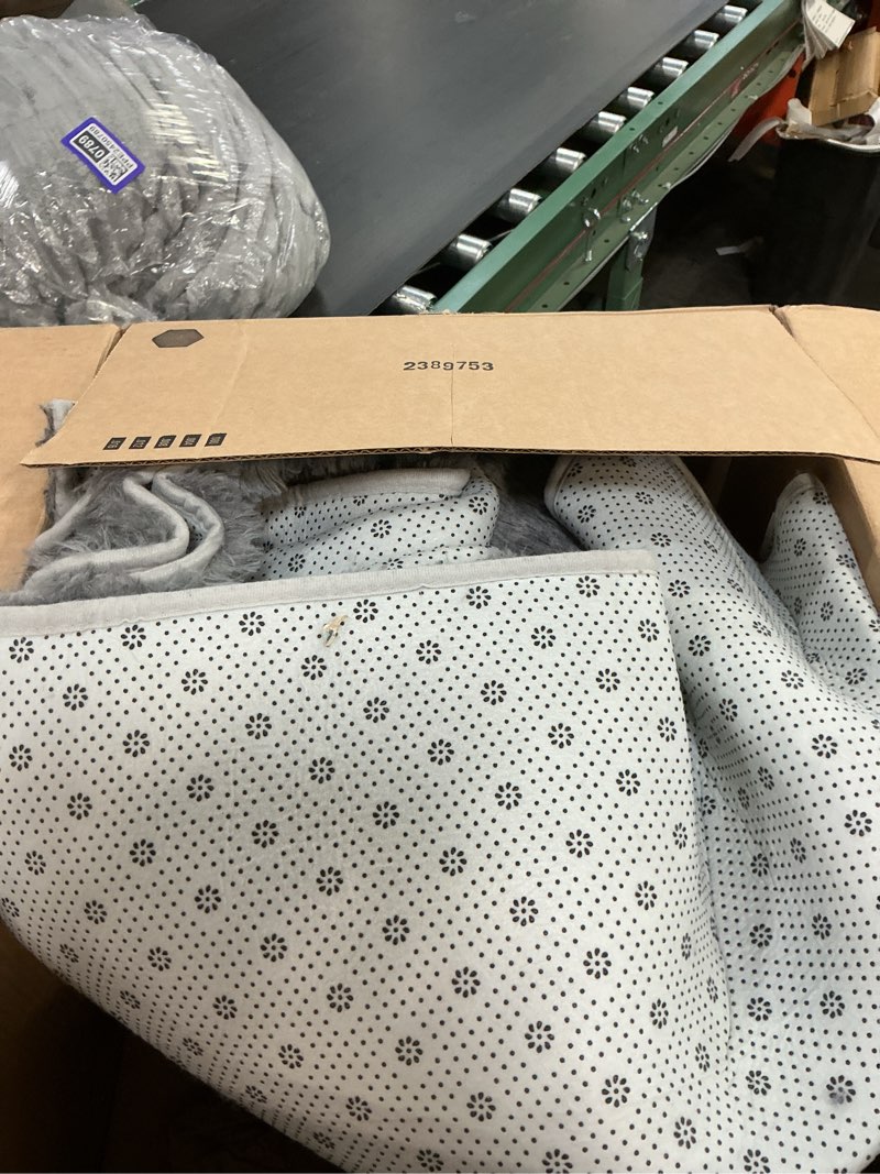 TWINNIS Super Soft Shaggy Rugs Fluffy Carpets, 5x8 Feet, Indoor Modern Plush Area Rugs for Living Ro