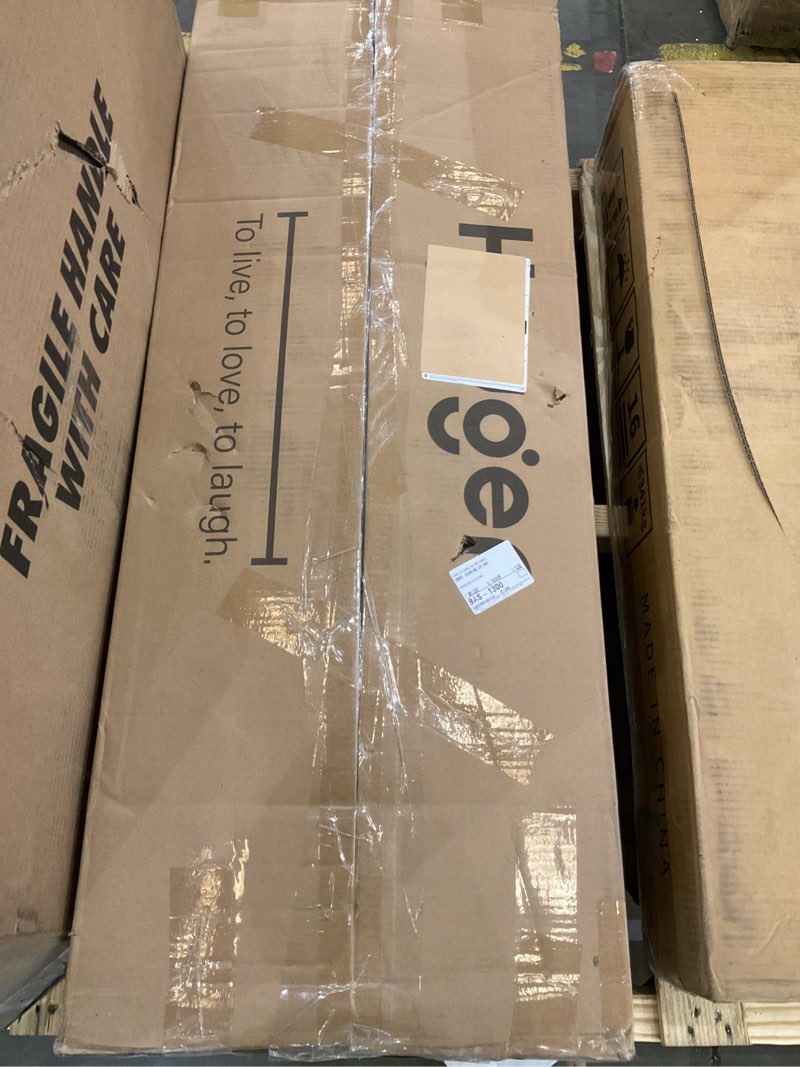 huuger 78.7 inch tv stand for 75, 80 inch tv, 11 drawer long dresser with power outlets and led ligh