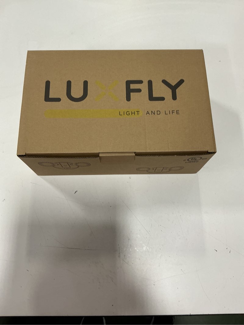 Condition photo showing New/Like New for 2 Pack LED Flood Lights Outdoor, 16W 1900LM, IP65 Waterproof Dusk to Dawn Dual Head Security Lights, Exterior Wall Light for House, Garage, Yard-White, 2P