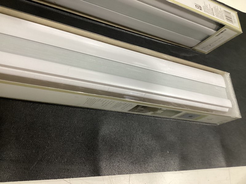 Condition photo showing Good Condition for allen + roth 35-in x 64-in white blackout cordless cellular shade