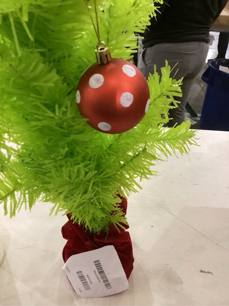 Table top christmas tree