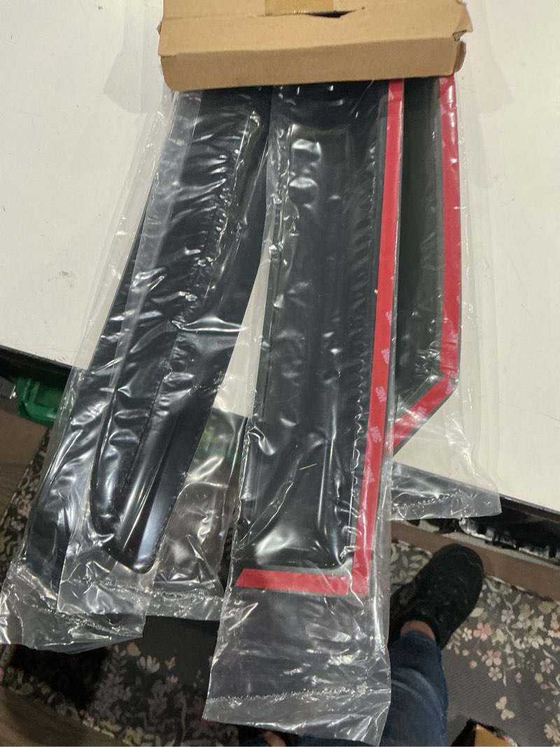 Condition photo showing Good Condition for 4pcs out-channel smoke tint rain guard compatible with compatible with 2005-2012 avalon vent deflector window visors car accessories