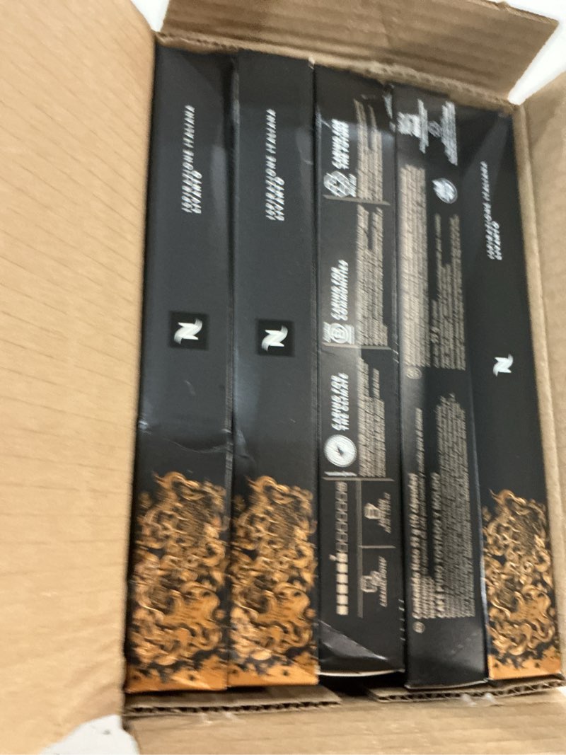 Condition photo showing Good Condition for (Expiration 07/31/26). Nespresso Capsules Original Line, Livanto, Medium Roast Espresso Coffee, 50 Count Coffee Pods Livanto 50 Count (Pack of 1)