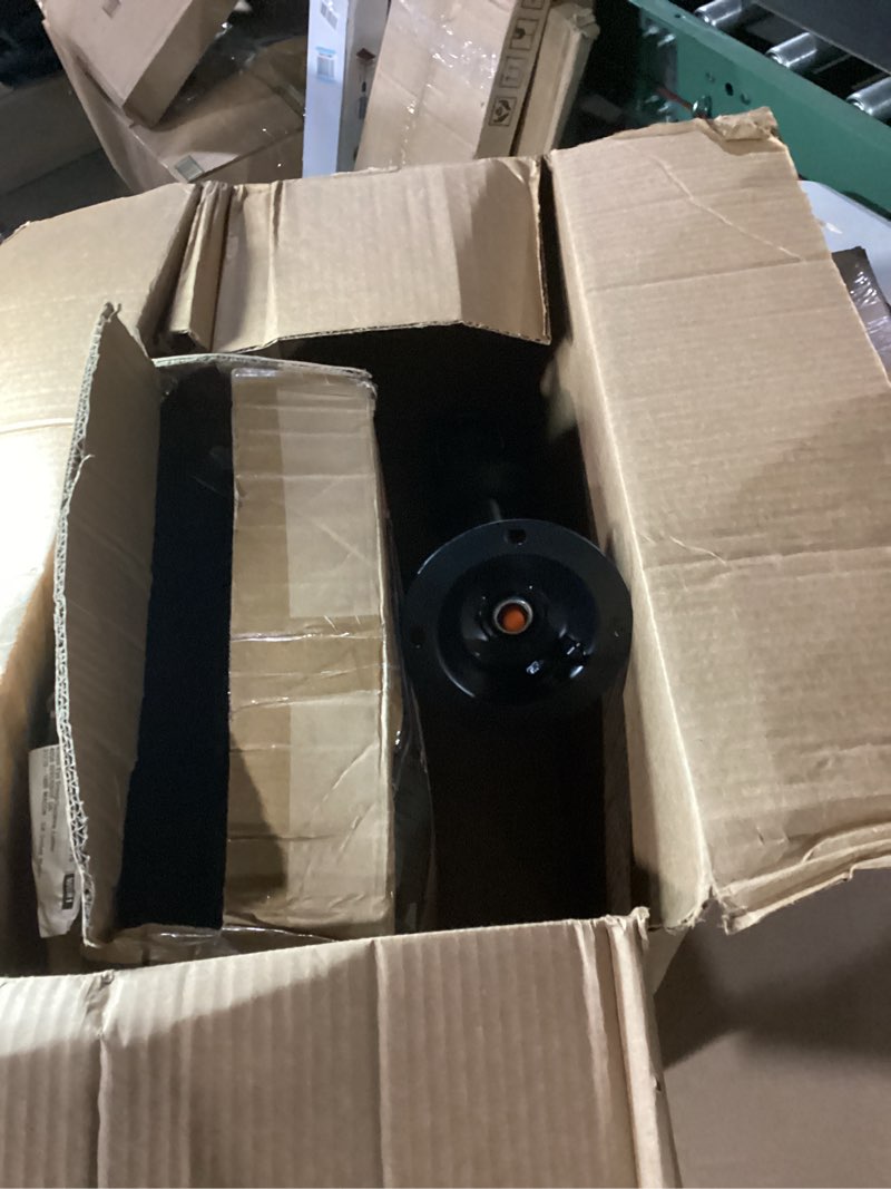 Condition photo showing Good Condition for Amazon Basics Drafting Spa Bar Stool with Wheels, Height Adjustable Swivel, Black, 22.05" D x 22.83" W x 19.88" H