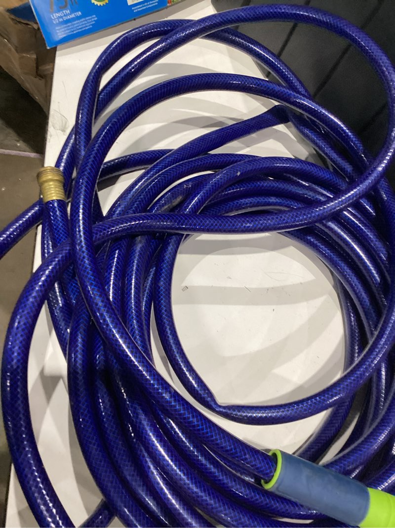 Condition photo showing As Is for flexh2o 75ft lightweight performance hose