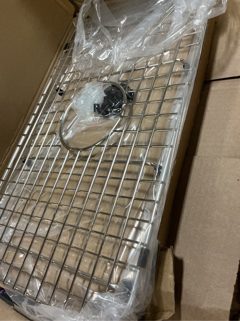 Condition photo showing Good Condition for Serene Valley Sink Bottom Grid 22" X 13", Centered Drain with Corner Radius 2", SVM2213C