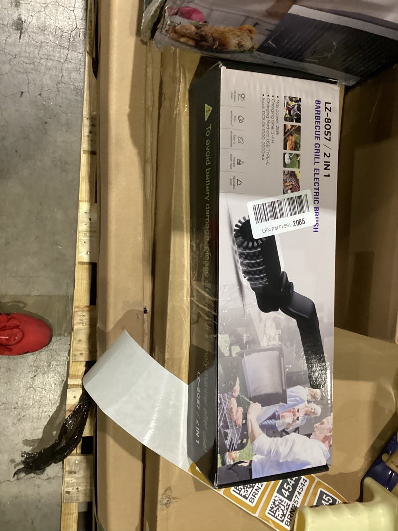 Condition photo showing Good Condition for Electric Rotary Grill Brush, 3 Speed Powerful Grill Brush for Outdoor Grill, No Bristle Shedding 304